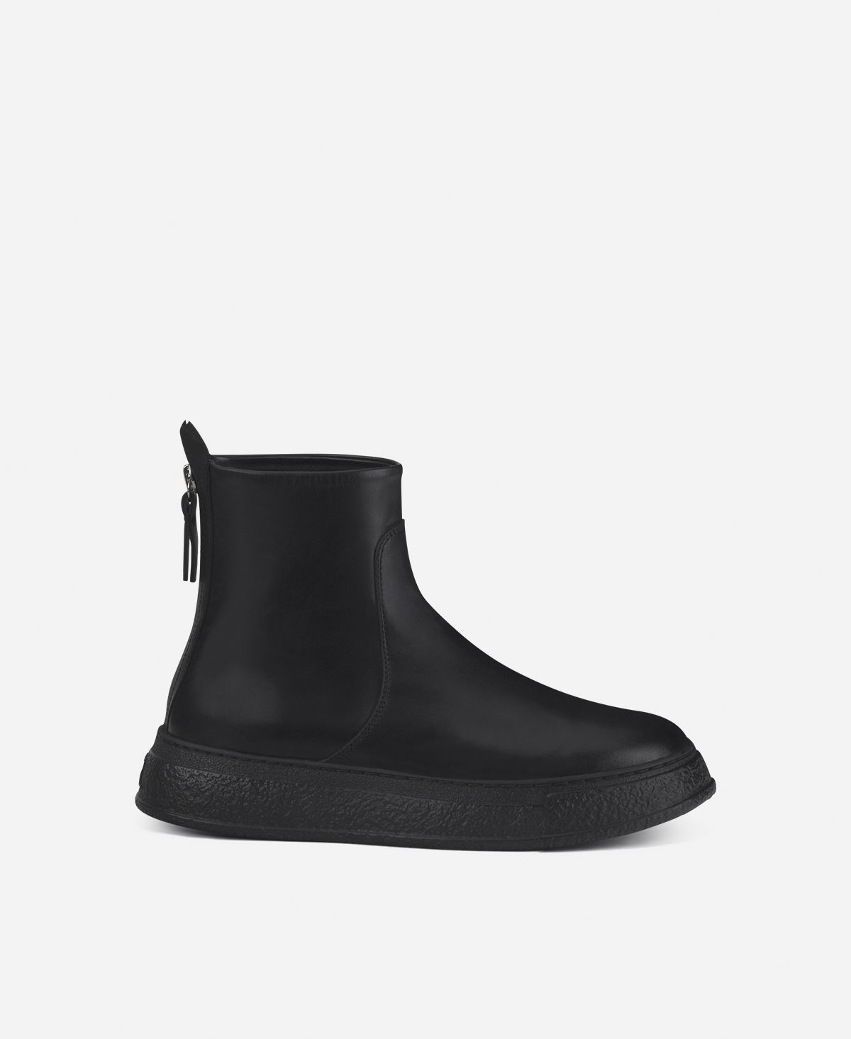 Agl Stivaletto in pelle Nero Giuly