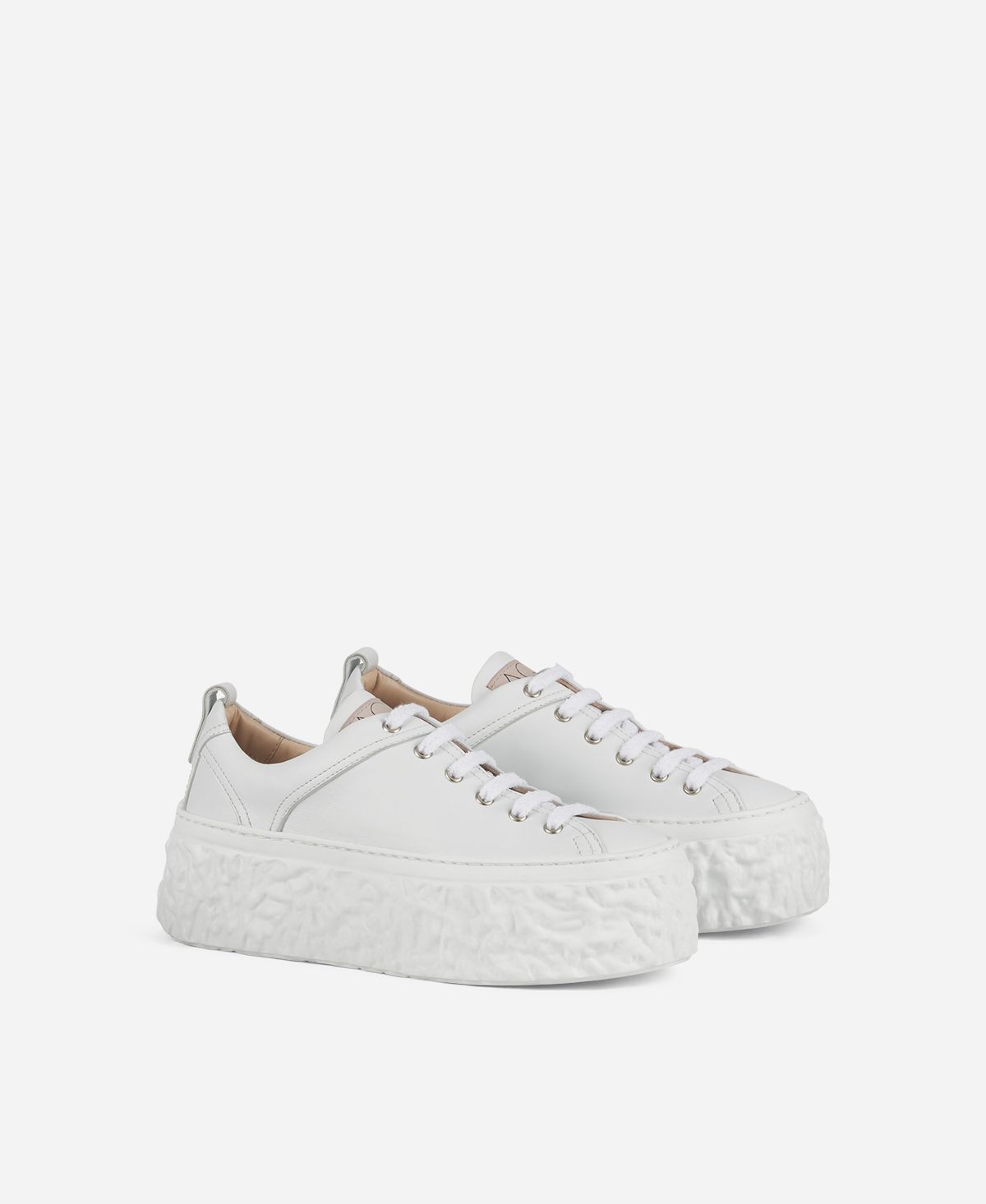 Agl Sneaker con platform Bianco Magma Pezzi Unici