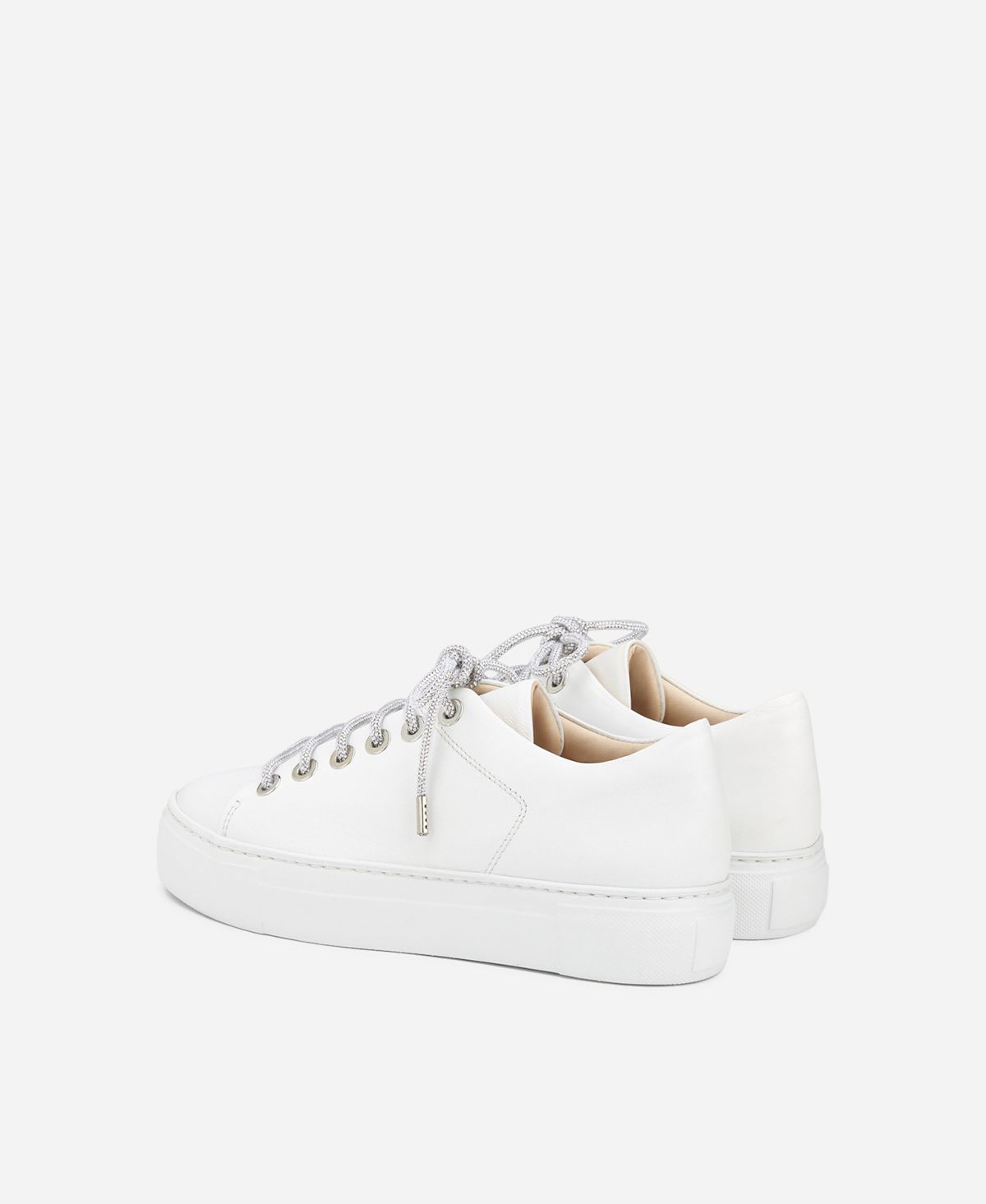 Agl Sneaker con lacci gioiello Bianco Crystal Outlet
