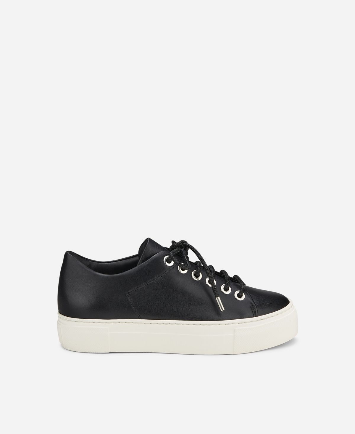 Agl Sneaker con lacci gioiello Nero Crystal