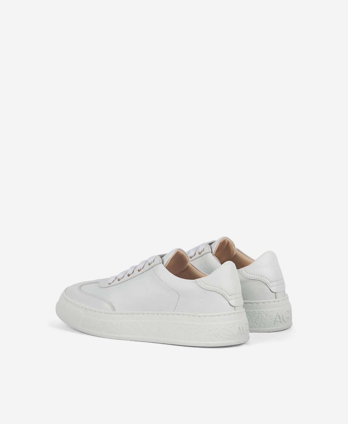 Agl Sneaker in pelle Bianco Giuly Shoes Offerte