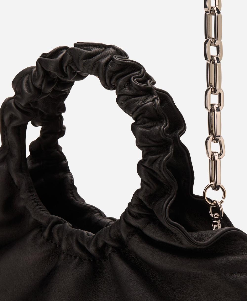 Agl Mini borsa in pelle Nero Mini Gretty Italy