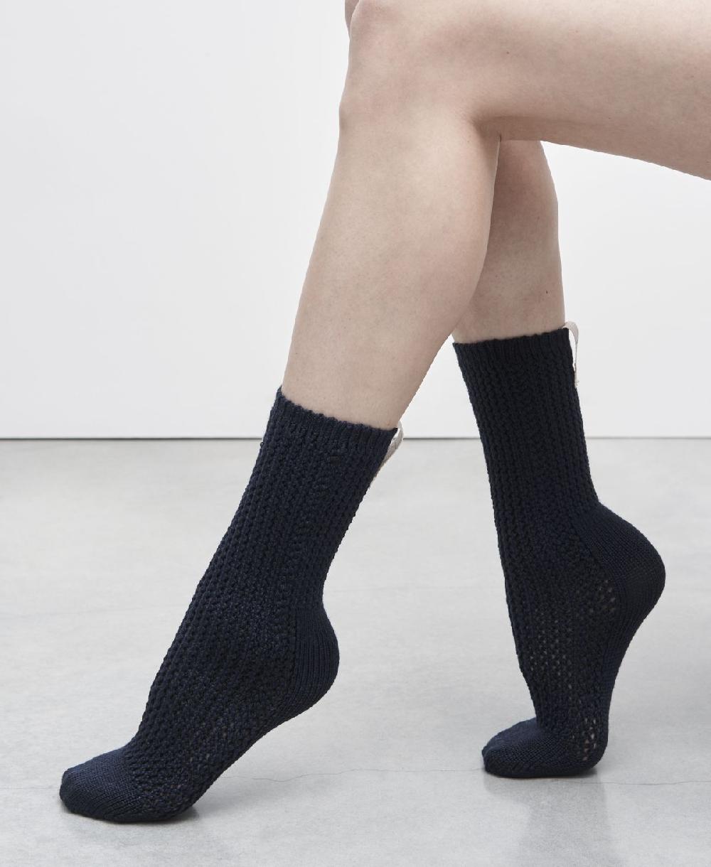 Agl Calze di lana Blu SOCK Qualità Garantita