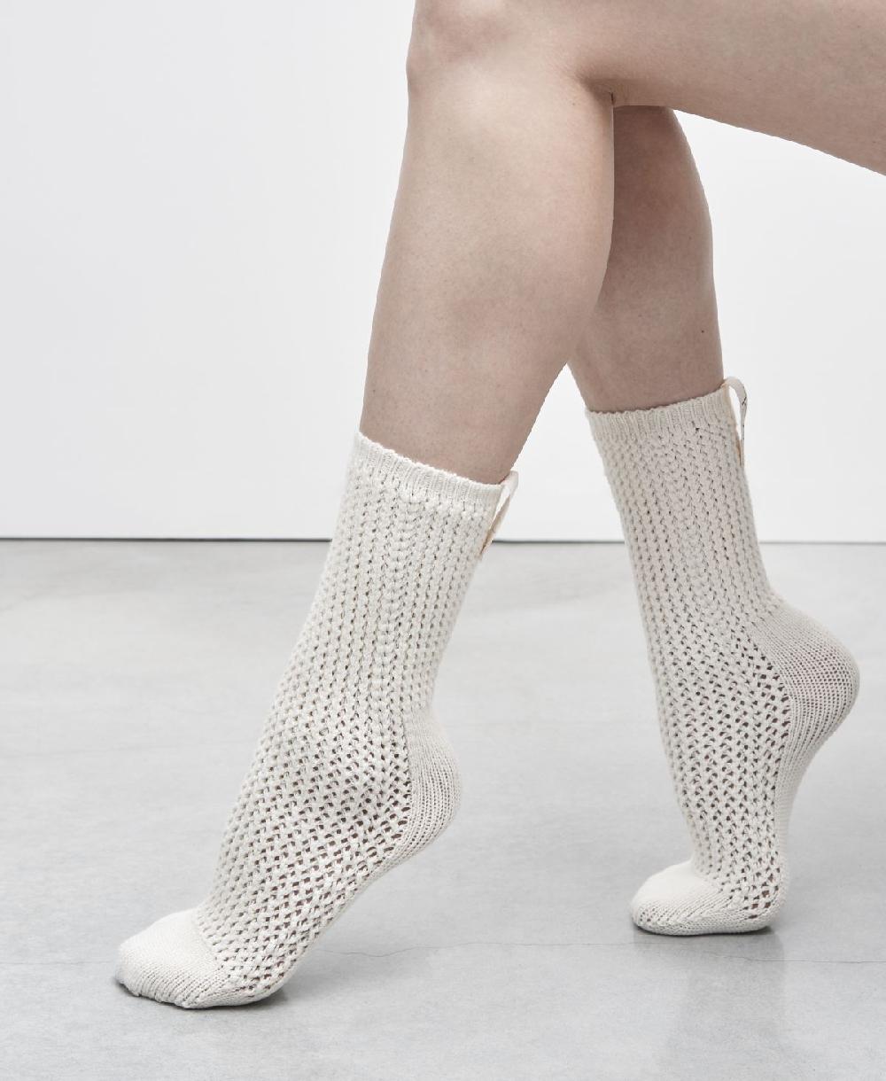 Agl Calze di lana Bianco SOCK Negozi Online