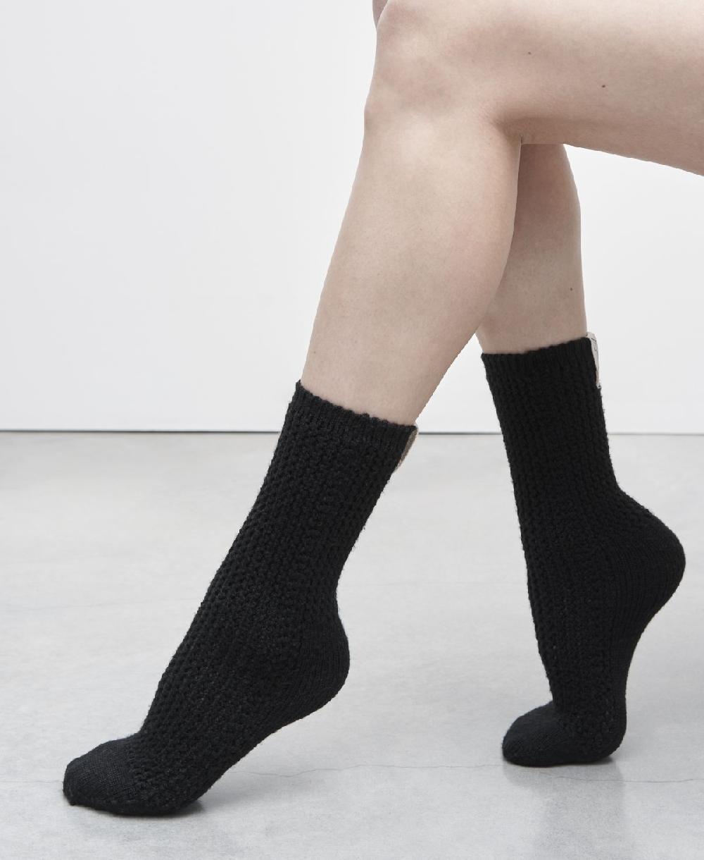 Agl Calze di lana Nero SOCK Consegna Veloce