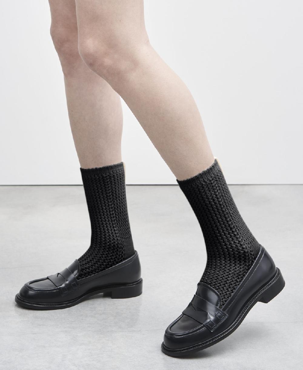 Agl Calze di lana Nero SOCK Consegna Veloce