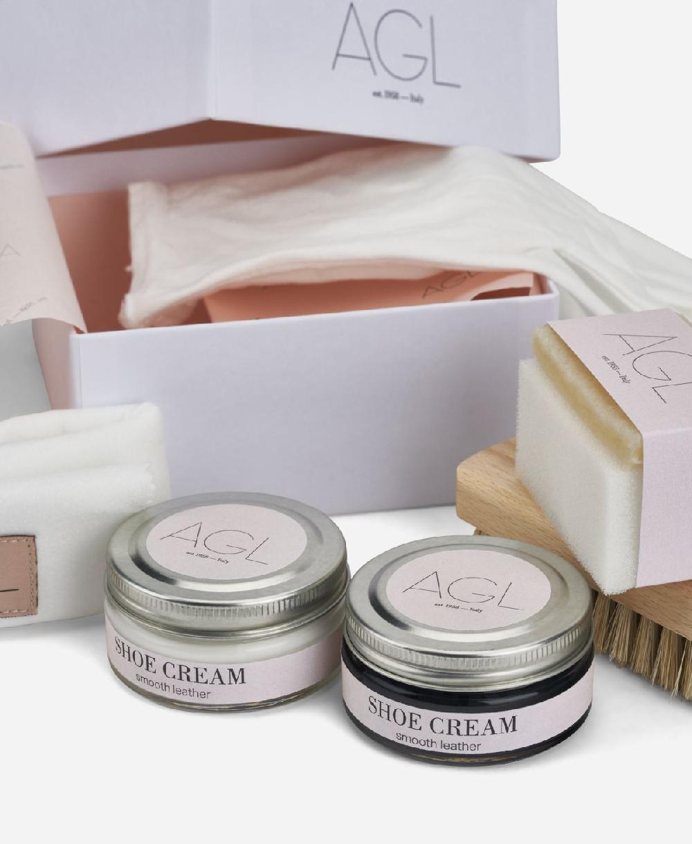 Agl Prodotti per la pulizia delle scarpe Bianco Box shoe care Convenienza