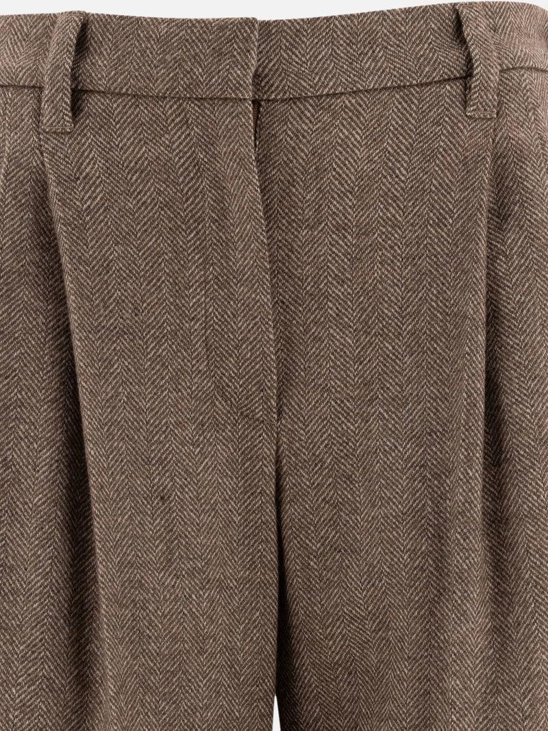 Vietti Brunello Cucinelli Pantaloni "Baggy Sartorial" Liquidazione
