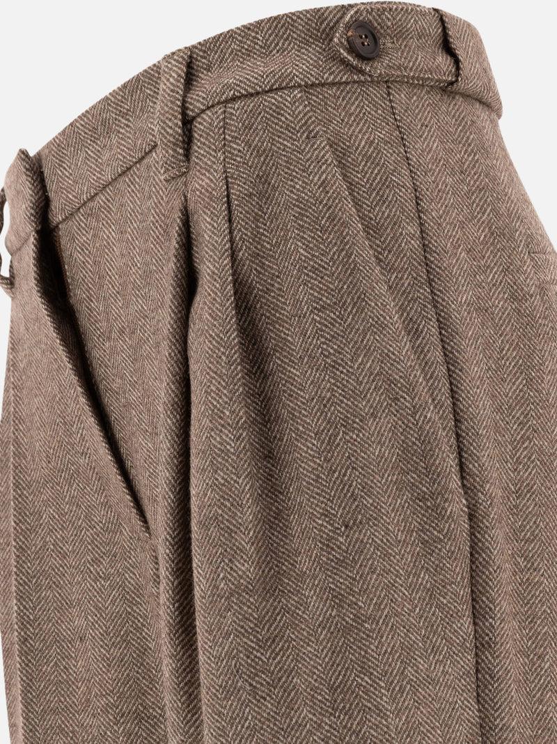 Vietti Brunello Cucinelli Pantaloni "Baggy Sartorial" Liquidazione