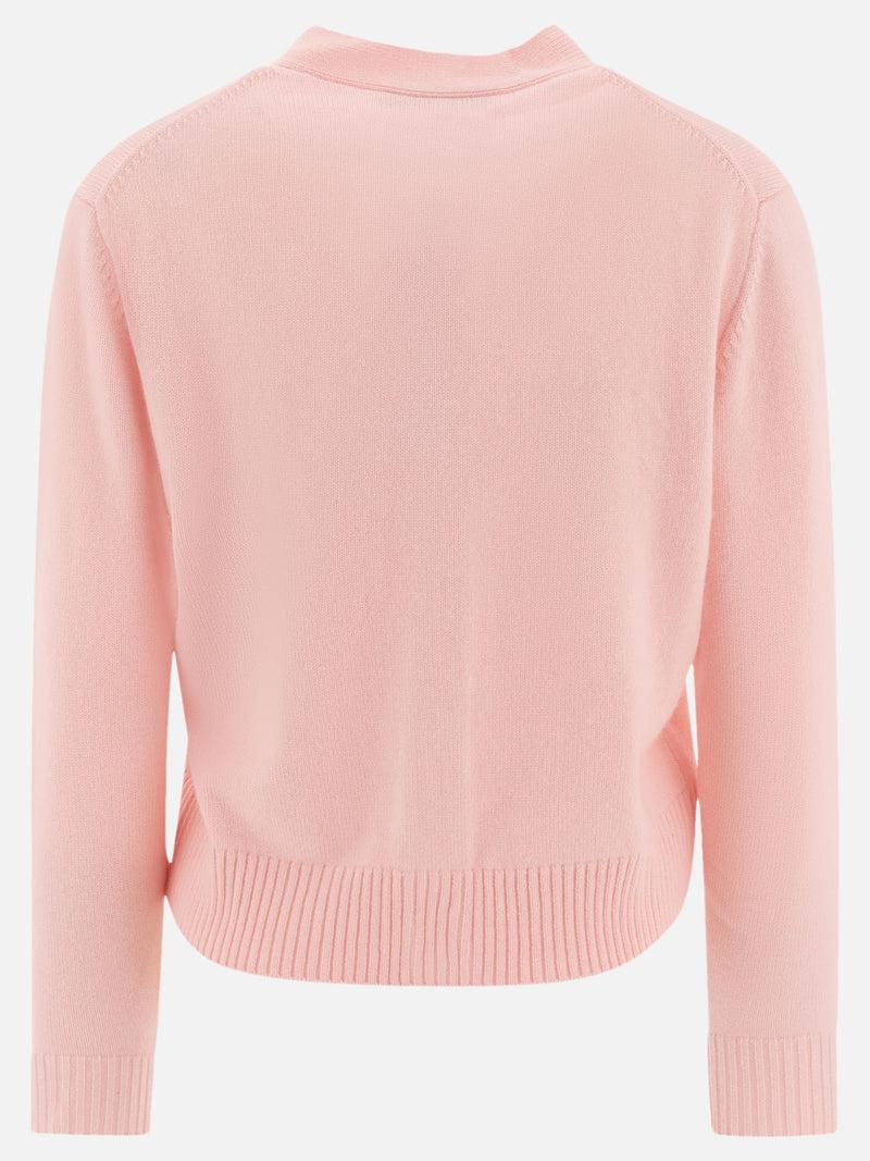 Vietti Maison Kitsuné Cardigan con ricamo "Fox Head" Promozione temporanea