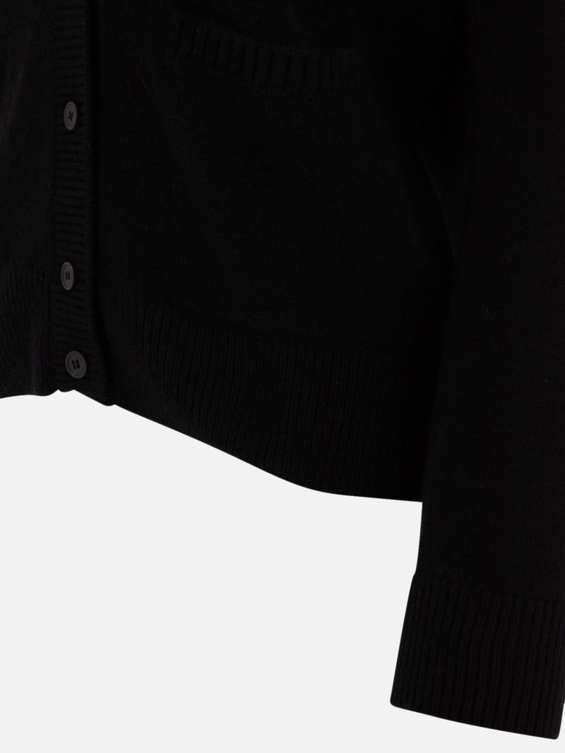 Vietti Maison Kitsuné Cardigan boxy "Baby Fox" Fino al 60% di sconto