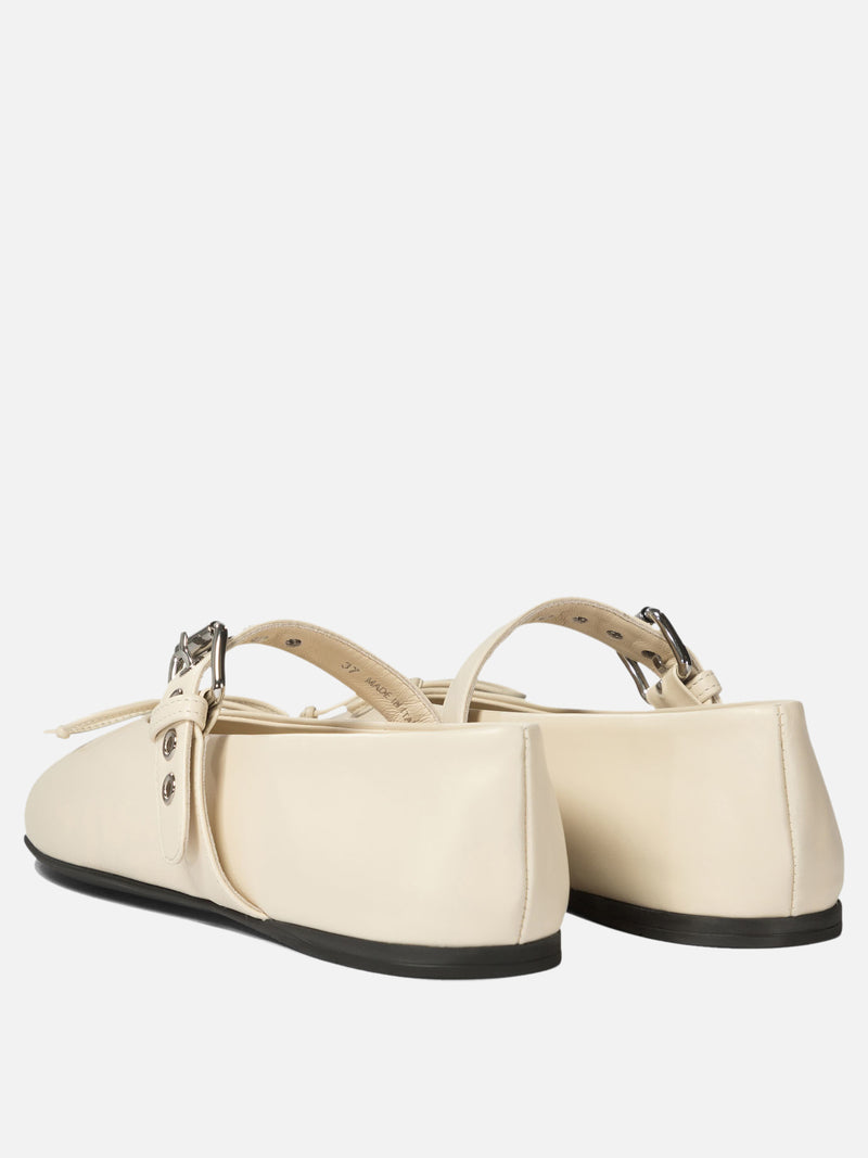 Vietti Miu Miu Ballerine in pelle Sostegno trimestrale