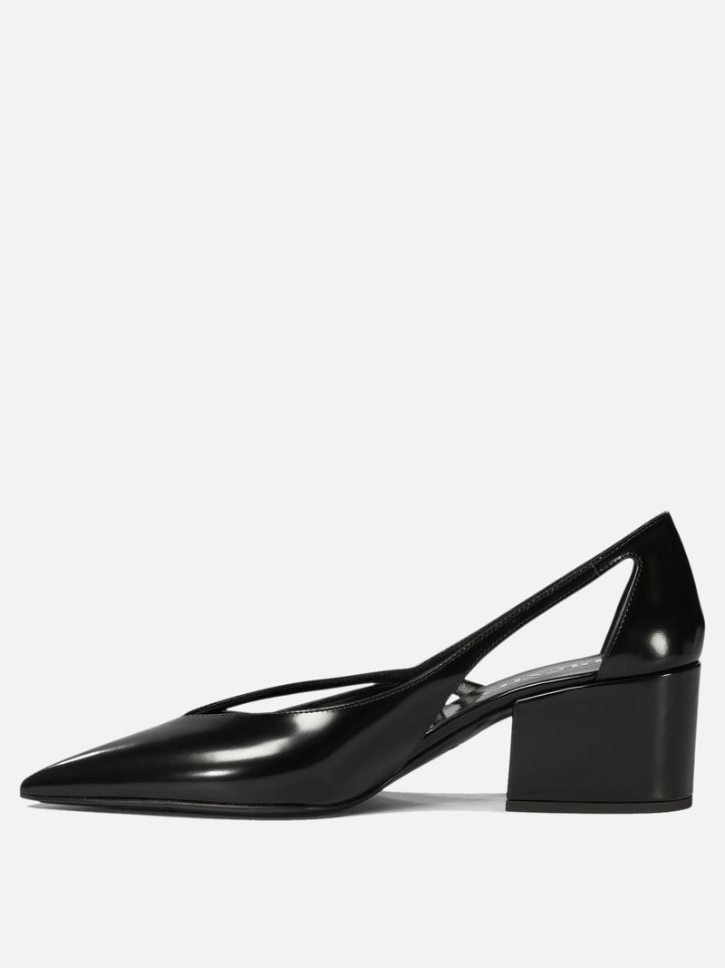 Vietti Prada Décolleté cut-out in pelle spazzolata Duty-free