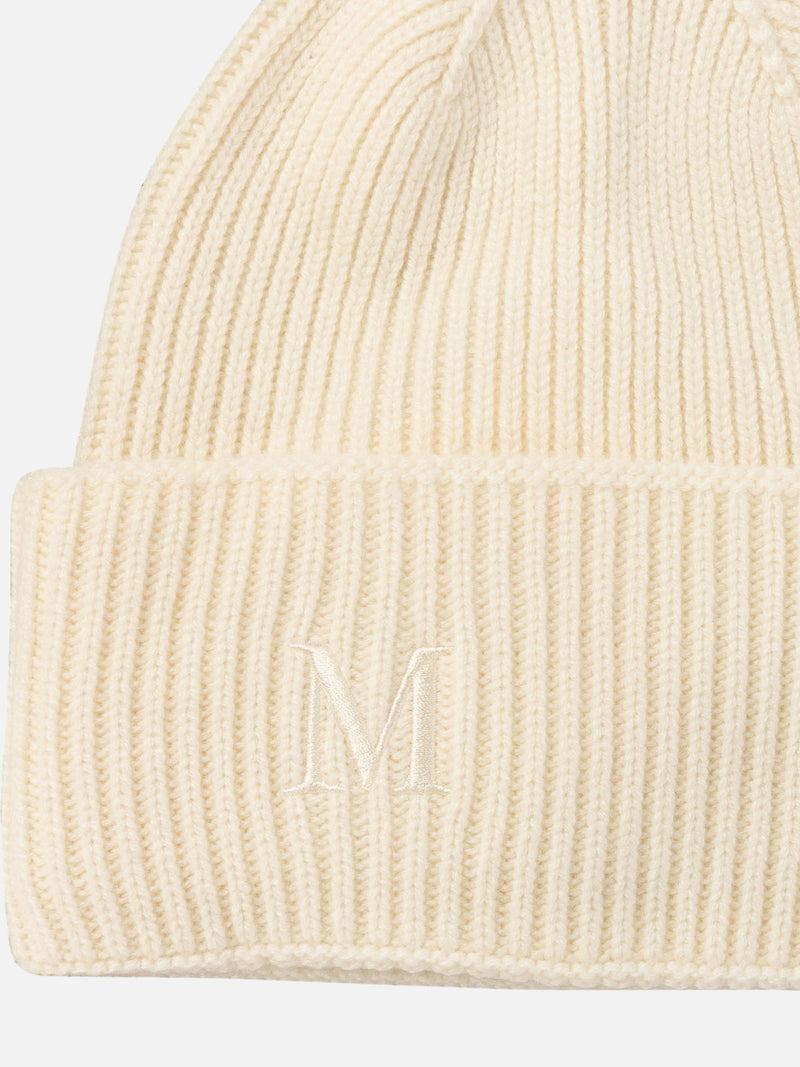 Vietti Max Mara Berretto in cashmere a coste Offerta