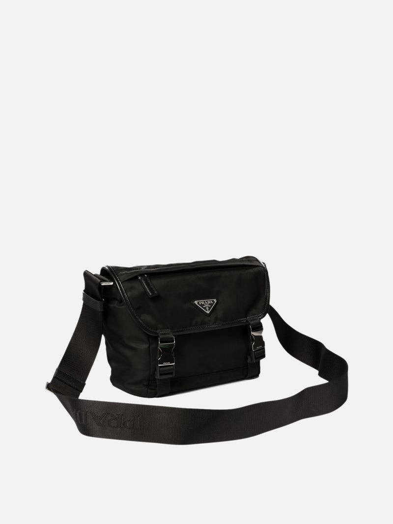 Vietti Prada Borsa a tracolla in Re-Nylon e Saffiano Online Outlet
