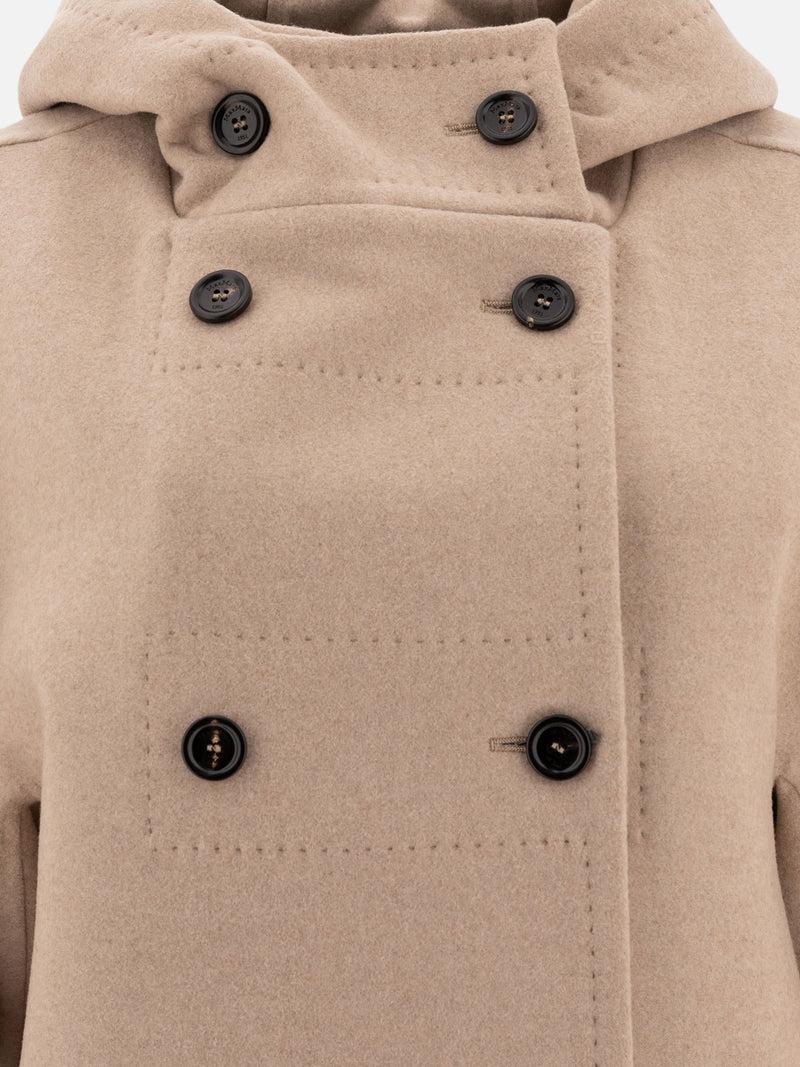 Vietti Max Mara Cappotto doppiopetto in lana e cashmere Rilascio limitato