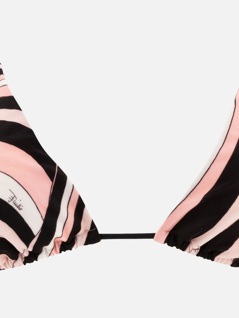 Vietti Pucci Top bikini con stampa Iride Only for today