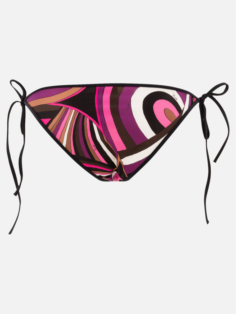 Vietti Pucci Slip bikini con stampa Iride Sostegno trimestrale