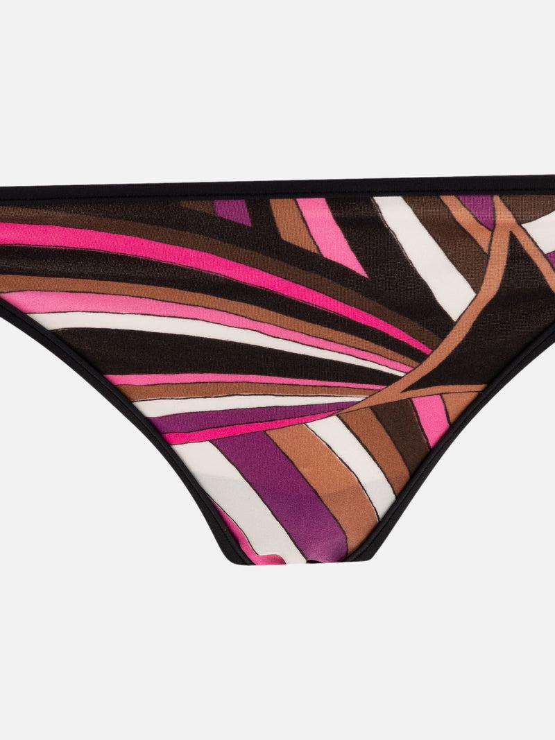 Vietti Pucci Slip bikini con stampa Iride Sostegno trimestrale