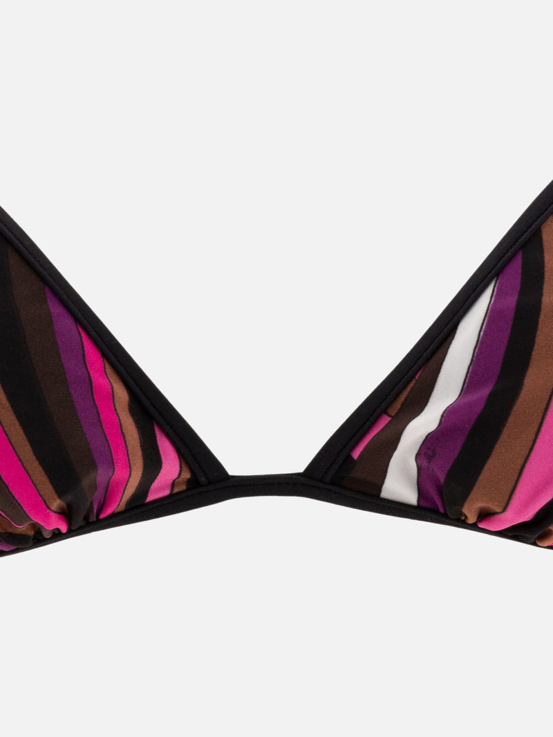Vietti Pucci Top bikini con stampa Iride Solo un giorno rimasto