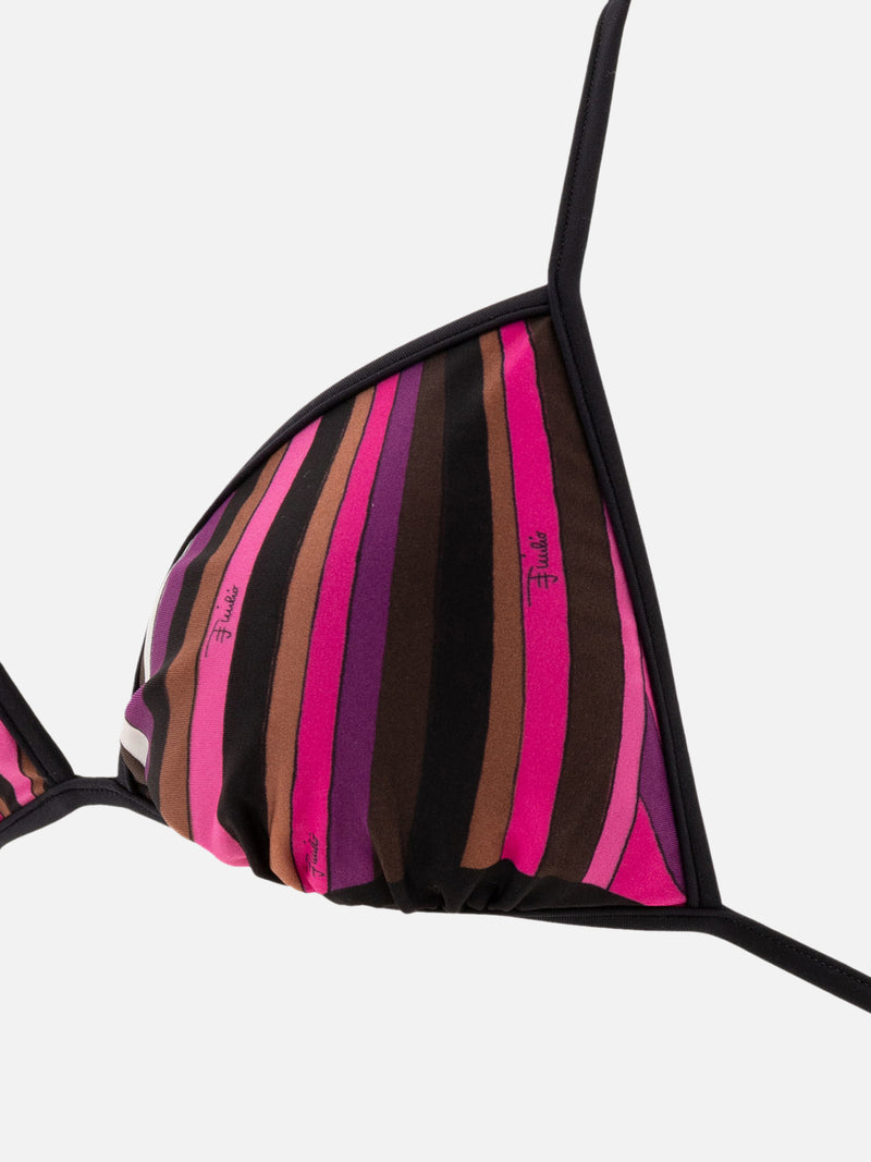 Vietti Pucci Top bikini con stampa Iride Solo un giorno rimasto