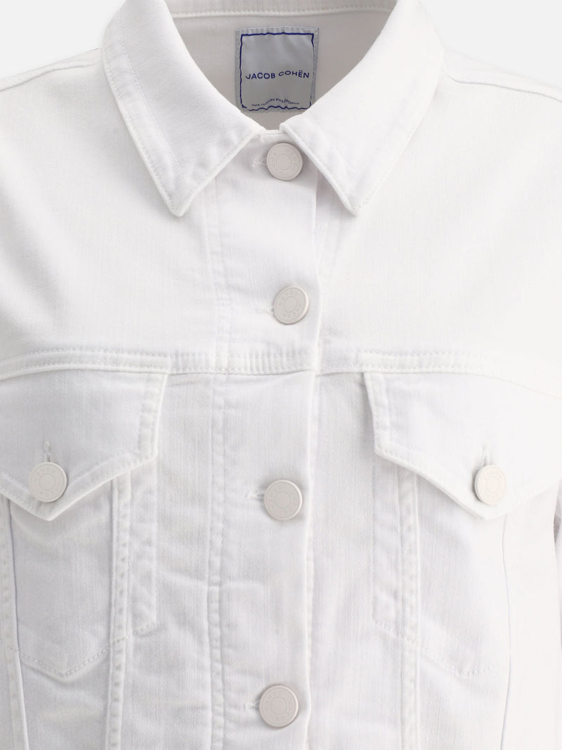 Vietti Jacob Cohën Giacca trucker in denim Grande vendita