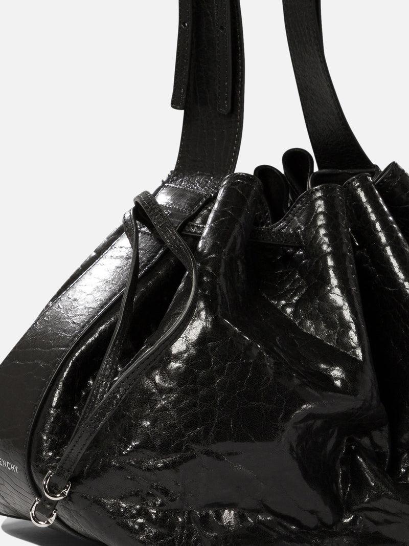Vietti Givenchy Borsa a spalla "Pumpkin Medium" in pelle verniciata craquelé 50% di sconto con spedizione gratuita