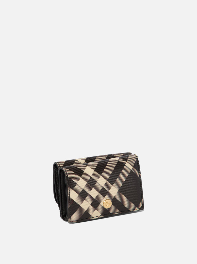 Vietti Burberry Portafoglio compatto "Check" Consegna Veloce
