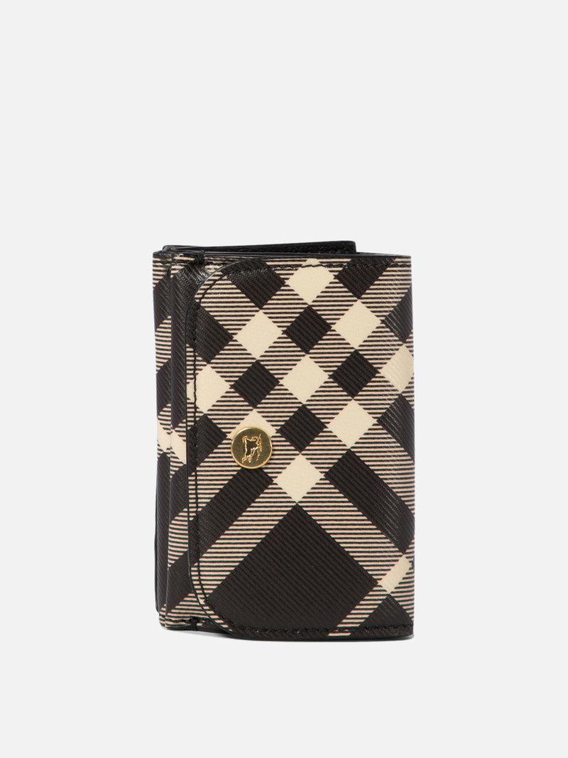 Vietti Burberry Portafoglio compatto "Check" Consegna Veloce