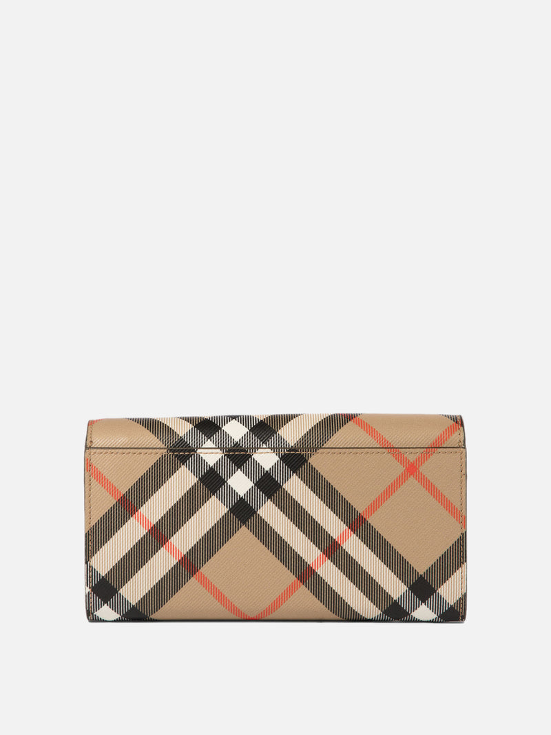 Vietti Burberry Portafoglio continental Check Fino Al -60%