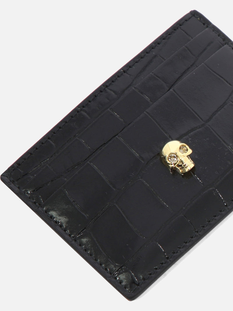 Vietti Alexander McQueen Portacarte "Skull" Offerta