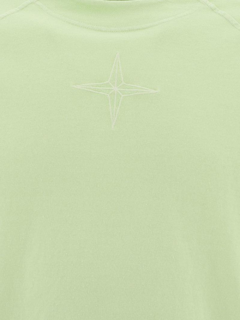 Vietti Stone Island T-shirt con ricamo "Compass" Nuovi prodotti