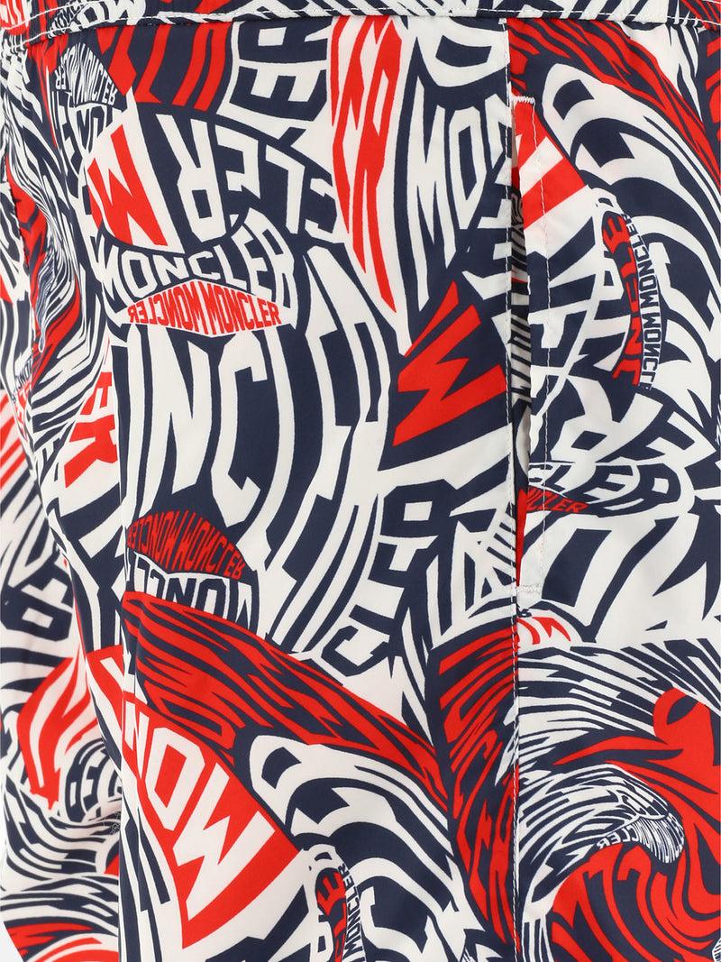 Vietti Moncler Boxer da mare con stampa Bestseller