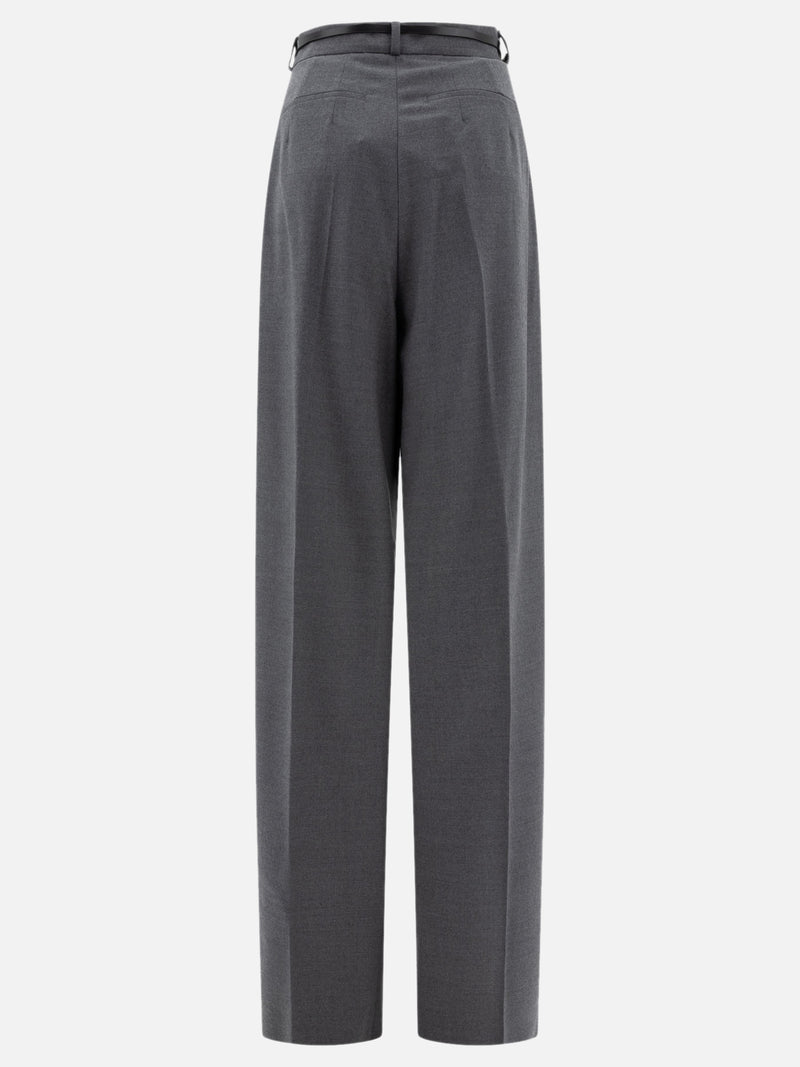 Vietti Max Mara Sportmax Pantaloni oversize in lana stretch Fino al 60% di sconto