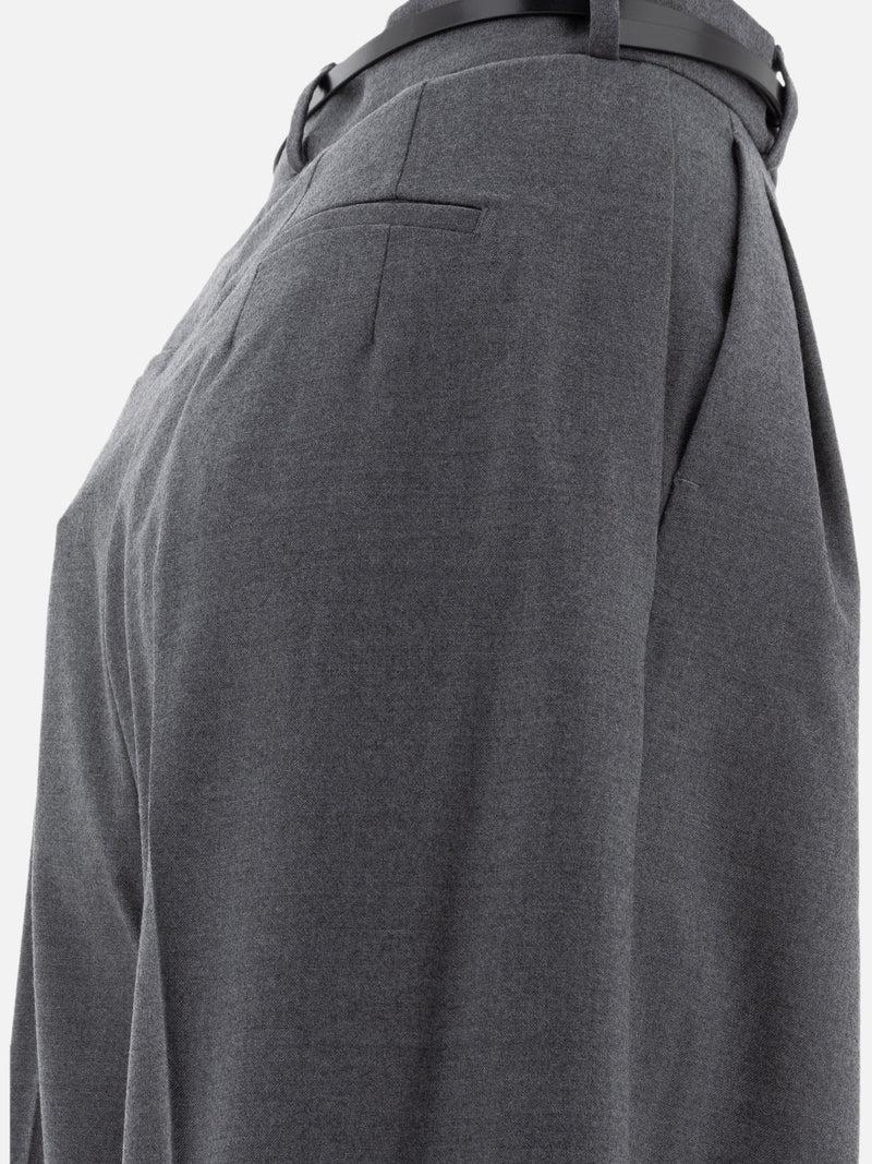 Vietti Max Mara Sportmax Pantaloni oversize in lana stretch Fino al 60% di sconto