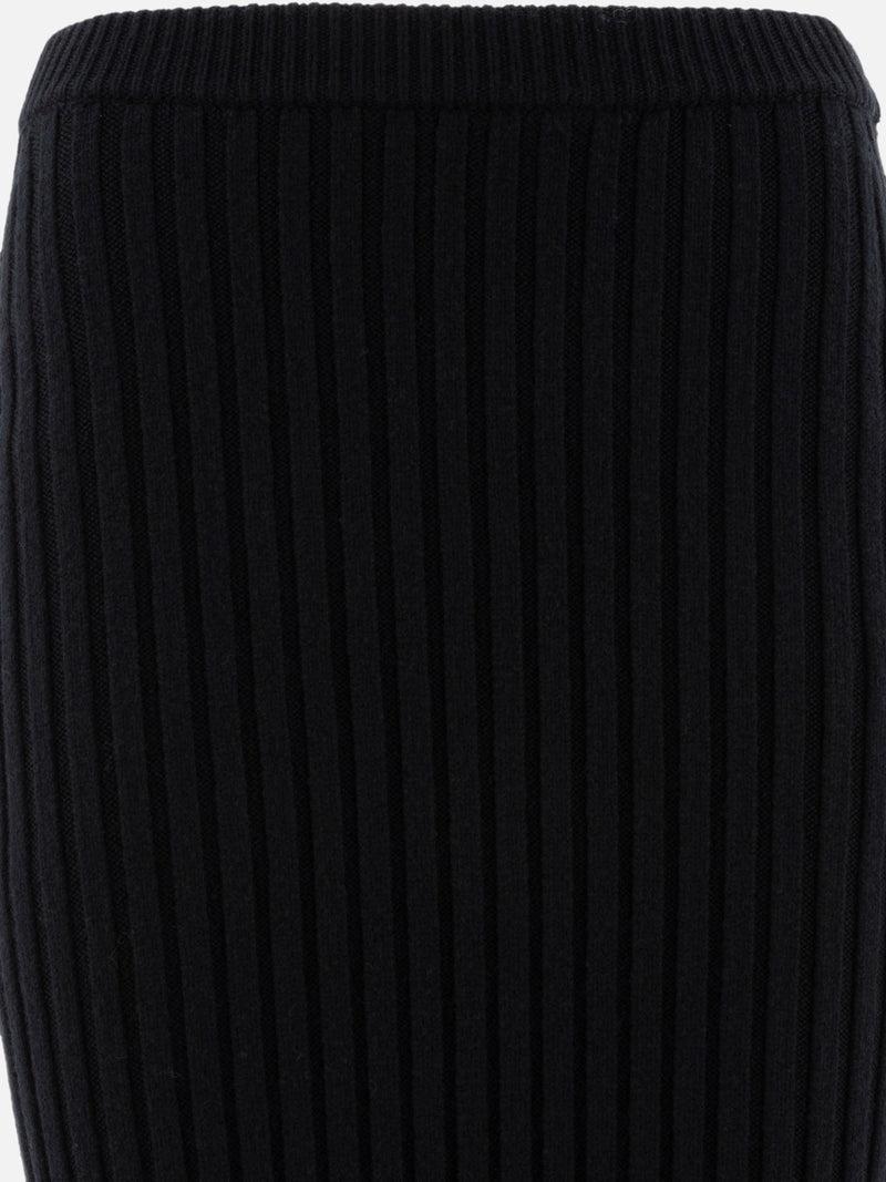Vietti Max Mara Gonna in maglia di lana e cashmere Sostegno trimestrale