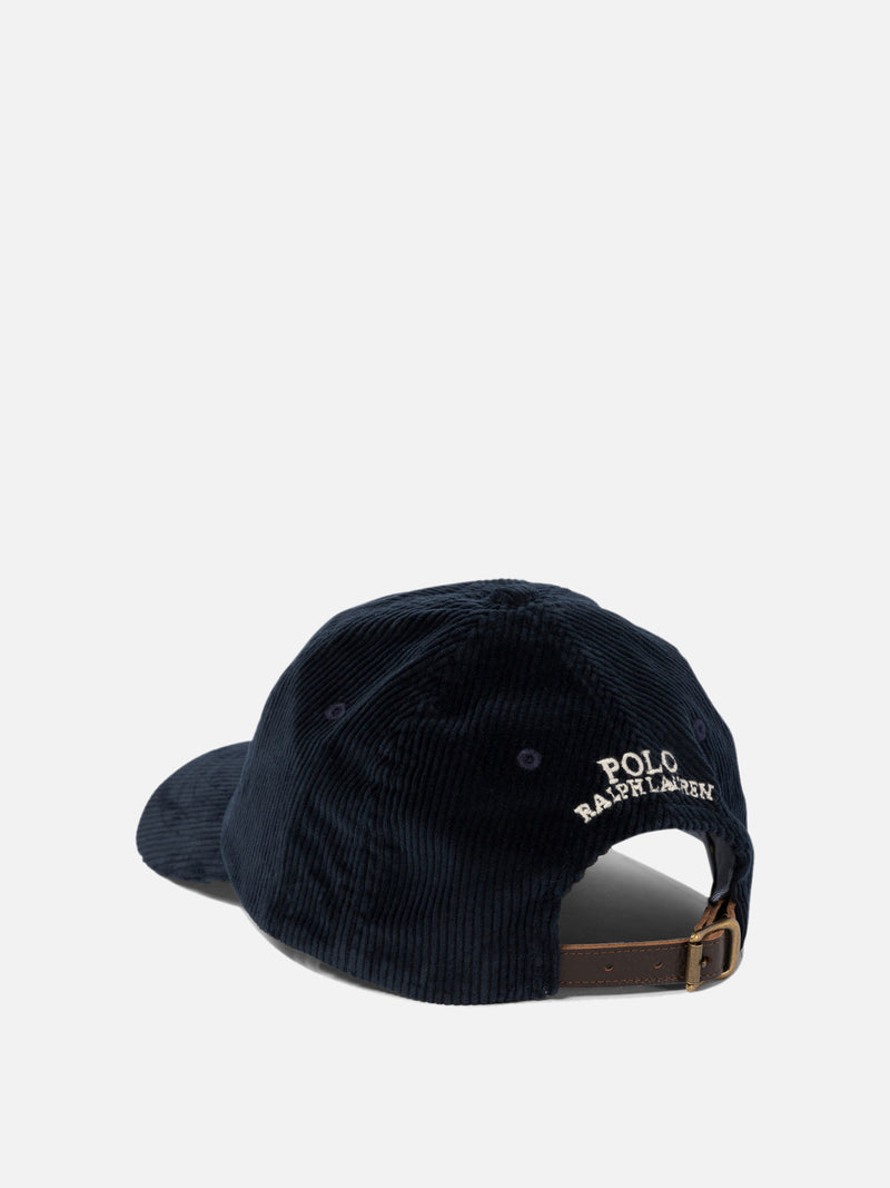 Vietti Polo Ralph Lauren Cappello da baseball a coste "Pony" Affare Del Giorno