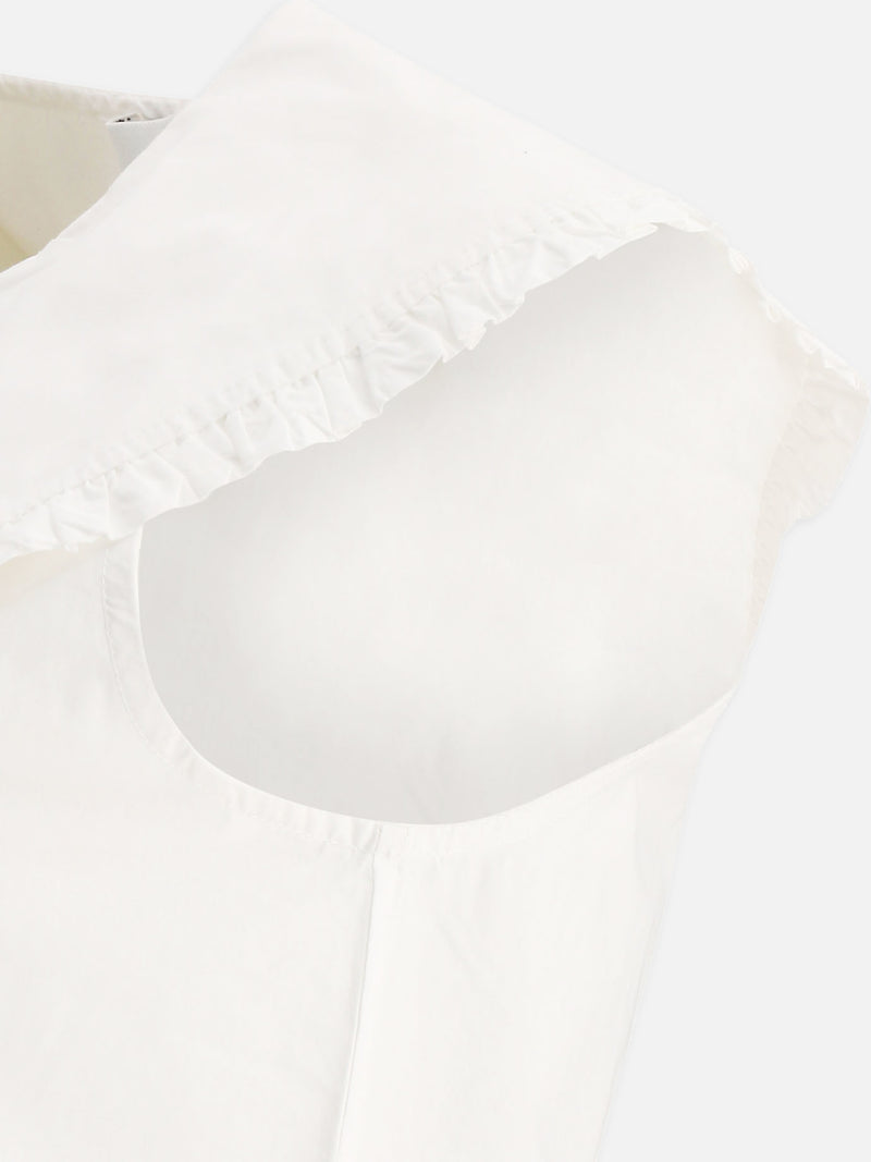 Vietti Ganni Blusa in popeline Vendite Flash