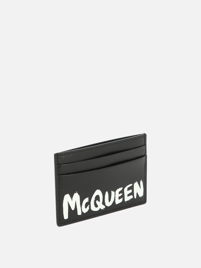 Vietti Alexander McQueen Portacarte "McQueen Graffiti" Fornitura limitata