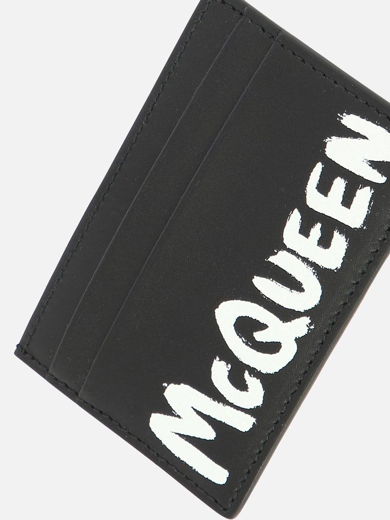 Vietti Alexander McQueen Portacarte "McQueen Graffiti" Fornitura limitata
