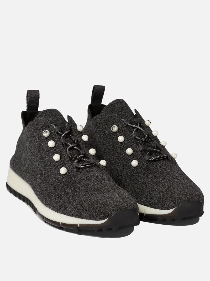 Vietti Jimmy Choo Sneaker in cashmere "Veles" Latest fashion