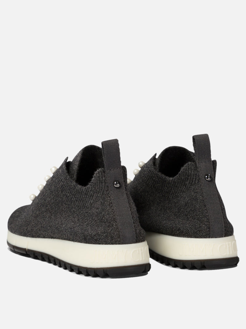 Vietti Jimmy Choo Sneaker in cashmere "Veles" Latest fashion