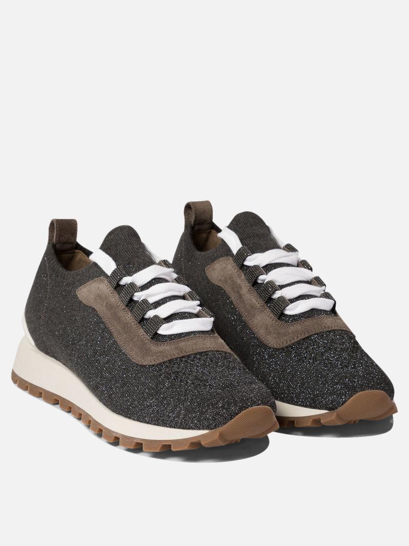 Vietti Brunello Cucinelli Sneaker "Sparkling Precious Eyelets" Nuovi prodotti