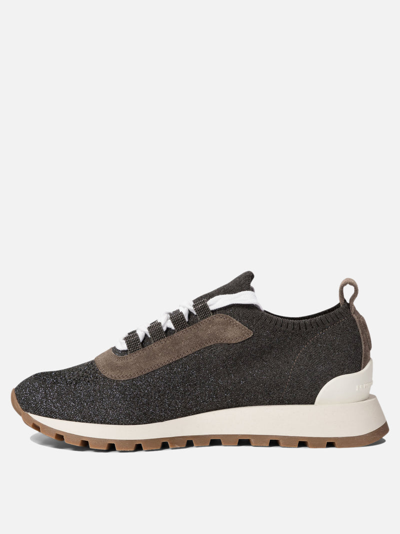 Vietti Brunello Cucinelli Sneaker "Sparkling Precious Eyelets" Nuovi prodotti