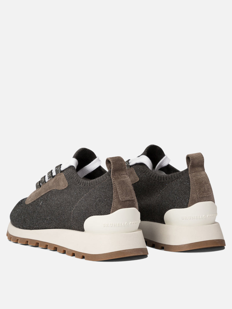 Vietti Brunello Cucinelli Sneaker "Sparkling Precious Eyelets" Nuovi prodotti