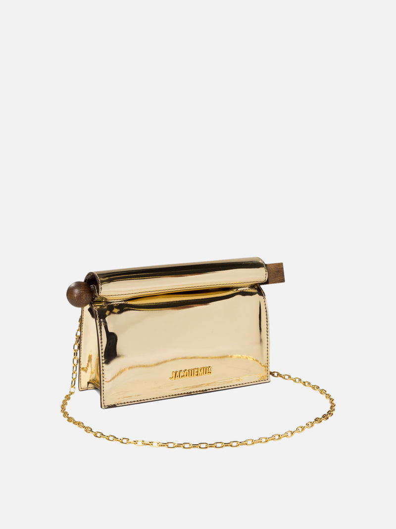 Vietti Jacquemus Clutch "La Petite Pochette Rond Carré" Enormi sconti