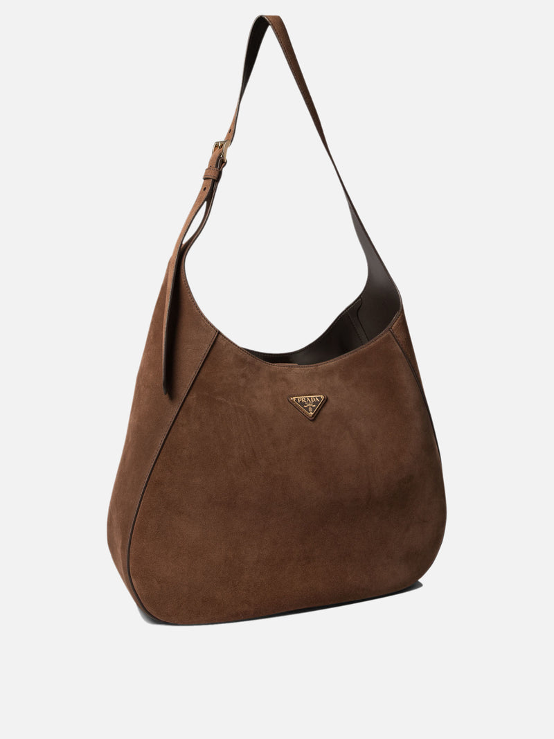 Vietti Prada Borsa hobo in pelle scamosciata 50% di sconto per tempo limitato