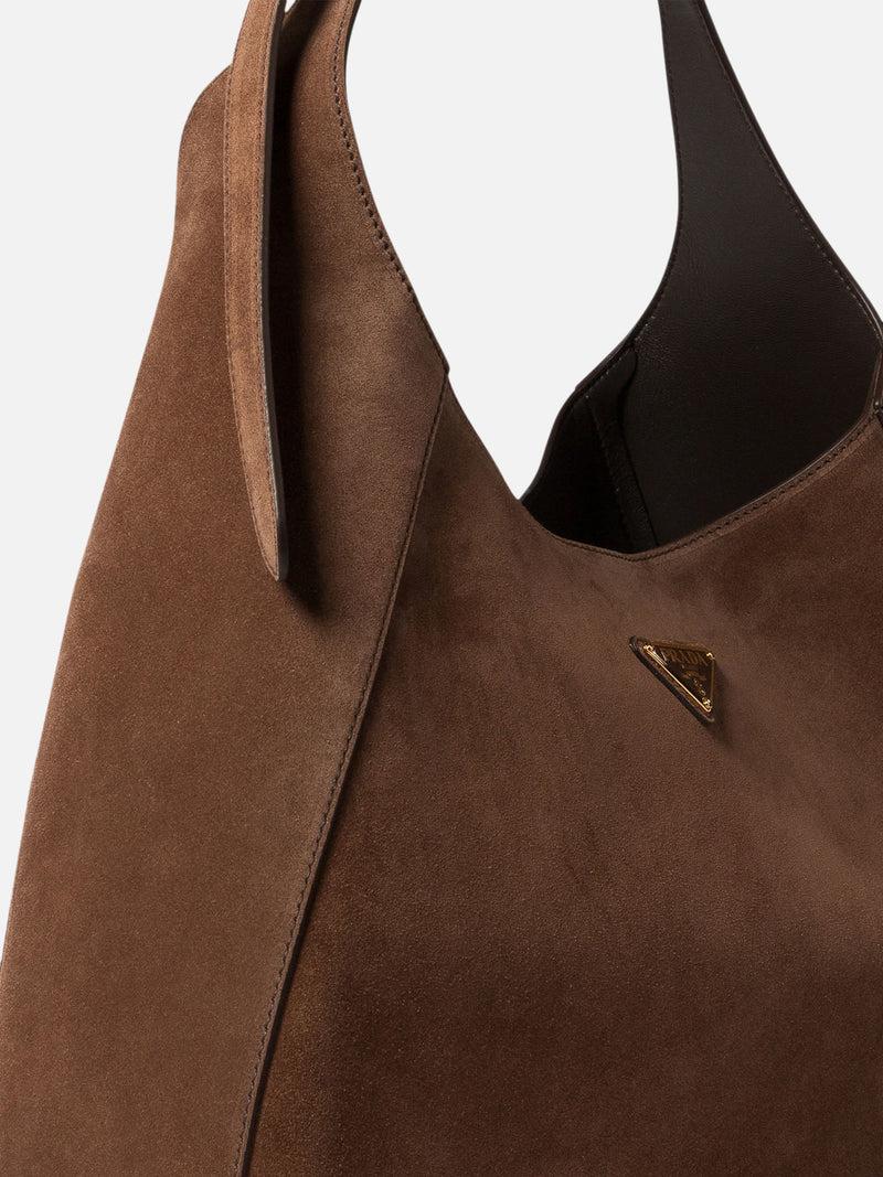 Vietti Prada Borsa hobo in pelle scamosciata 50% di sconto per tempo limitato