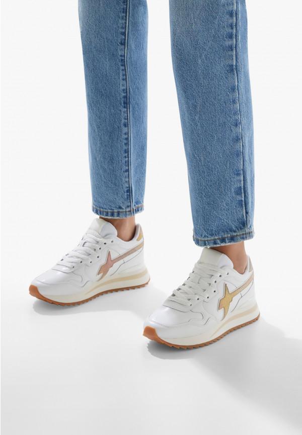 W6yz Sneakers in pelle Bianco -YAK-W Latest stili