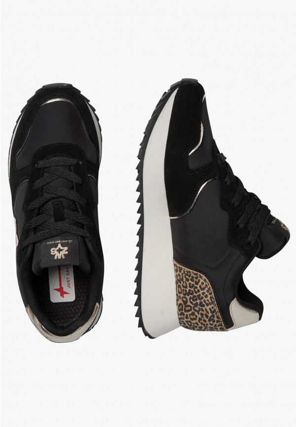 W6yz Sneakers in suede e tessuto tecnico Rosa -JET-W Promozione Limitata